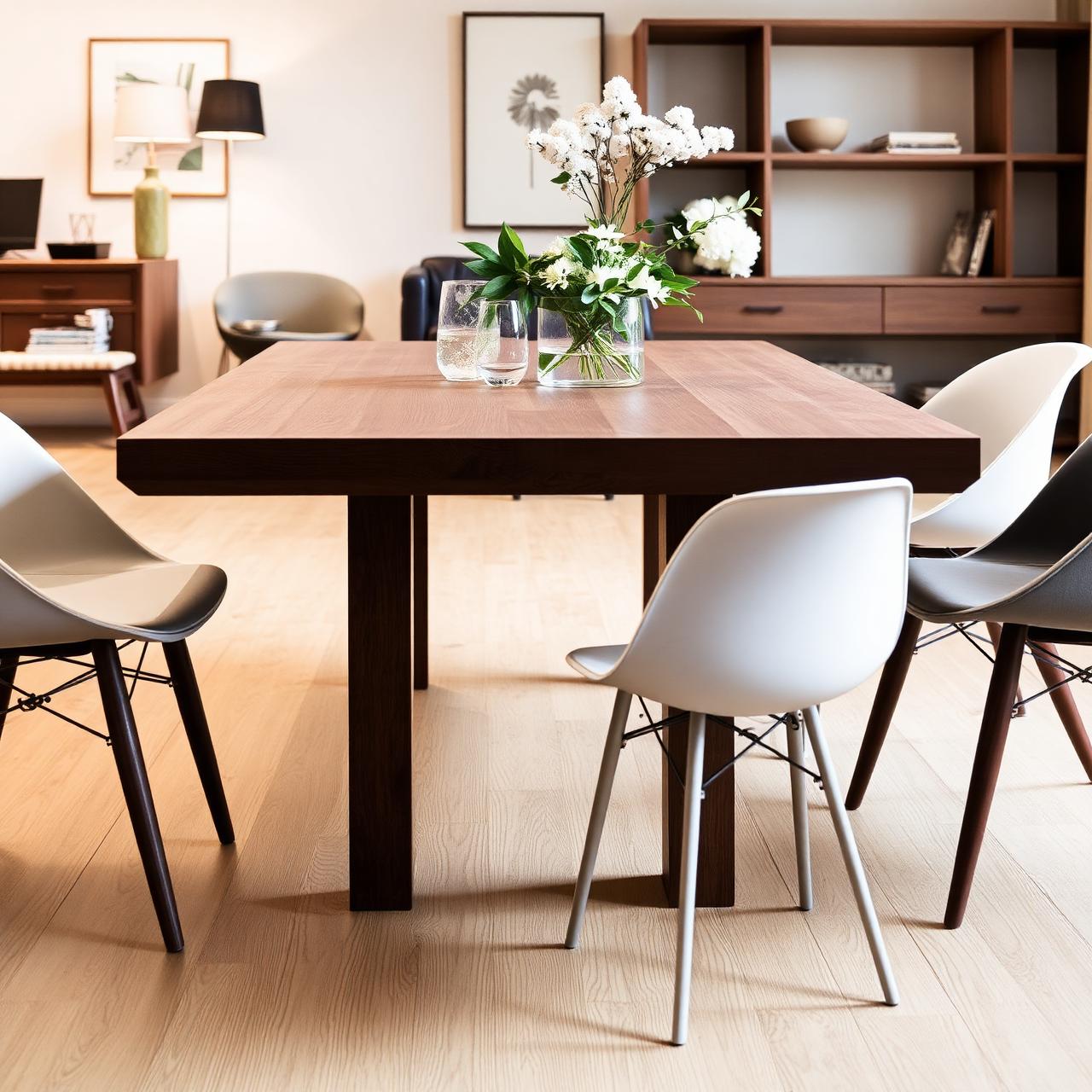 Furniture showroom vignette